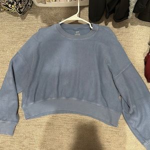 Aerie cropped sweatshirt